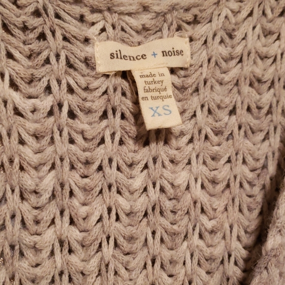 SILENCE + NOISE TUNIC SWEATER VEST SZ XS - Picture 2 of 8
